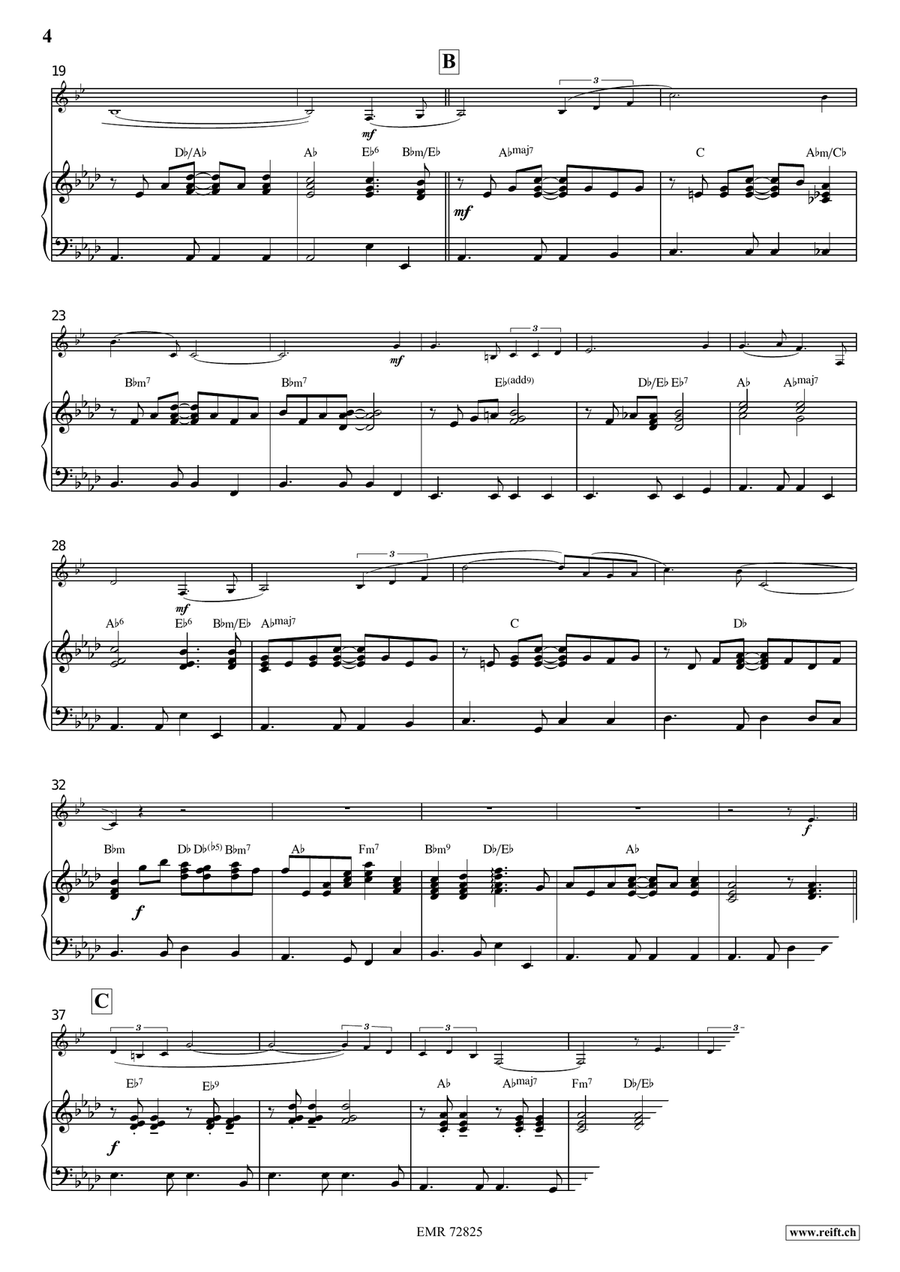Estrellita Estrellita Bass Clarinet scores gallery preview page 4