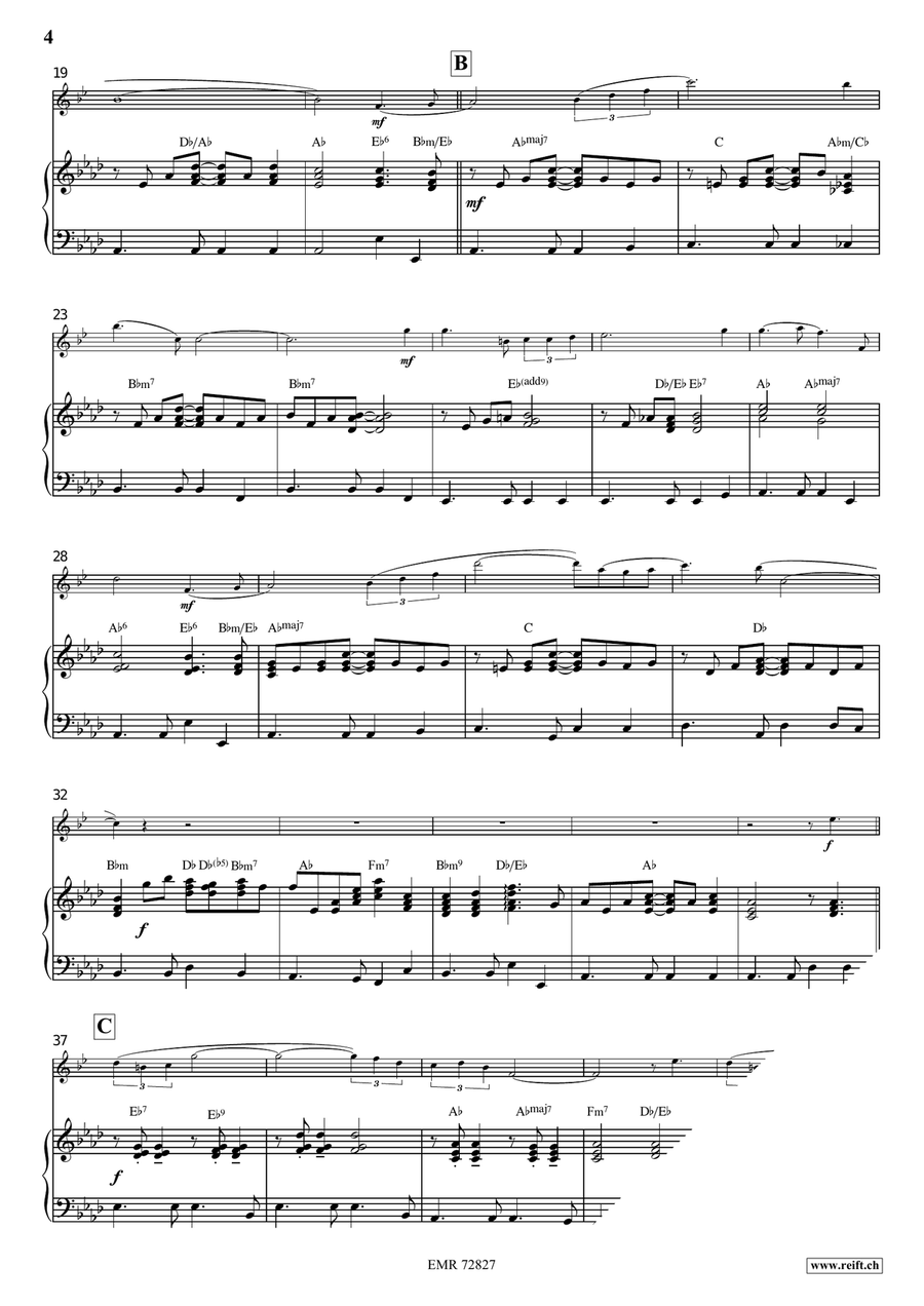 Estrellita Estrellita Tenor Saxophone scores gallery preview page 4