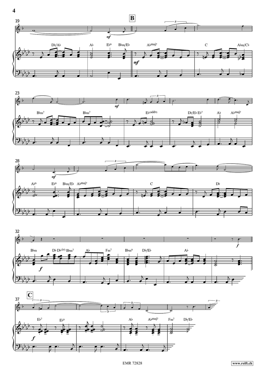 Estrellita Estrellita Baritone Saxophone scores gallery preview page 4