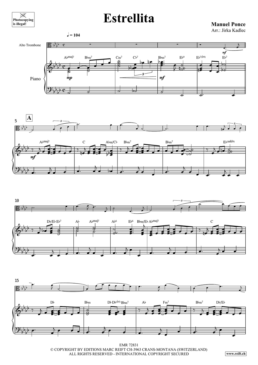 Estrellita Estrellita Piano Accompaniment scores gallery preview page 3
