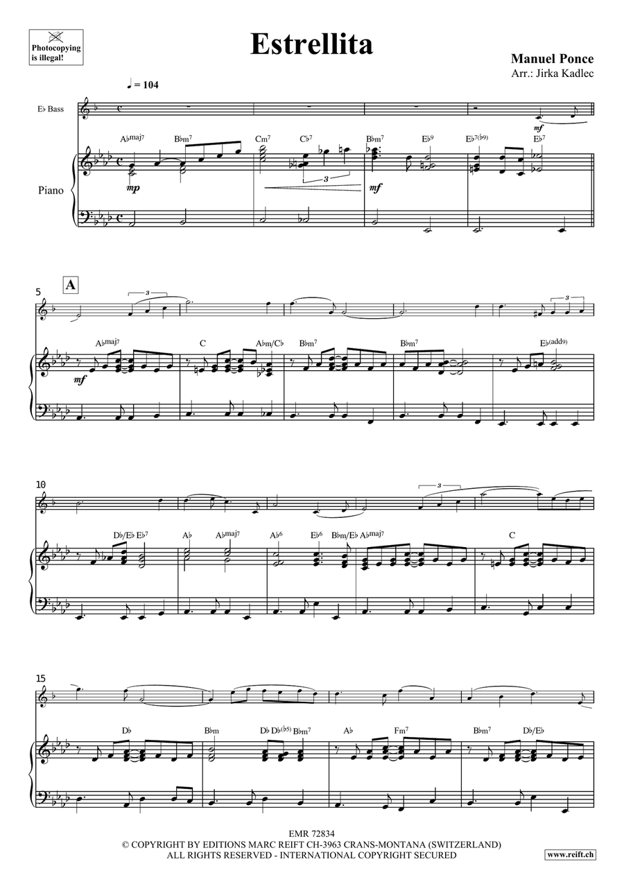 Estrellita Estrellita Voice Solo scores gallery preview page 3