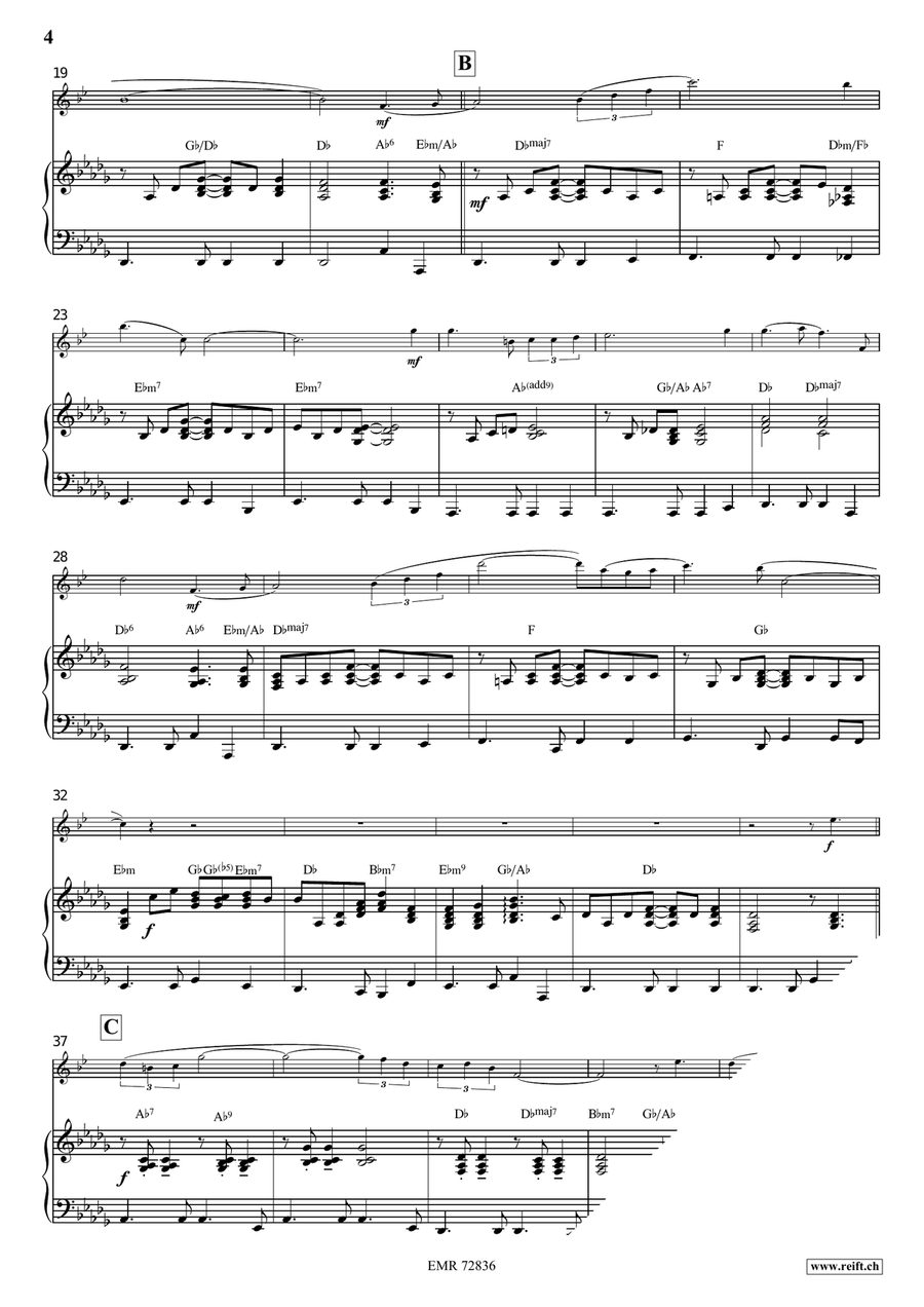 Estrellita Estrellita Alto Saxophone scores gallery preview page 4