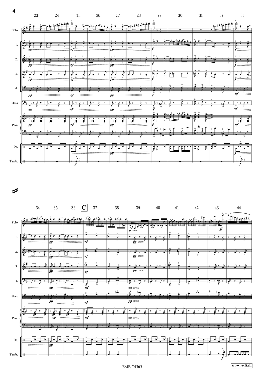 Ciocârlia Ciocârlia Bassoon scores gallery preview page 4