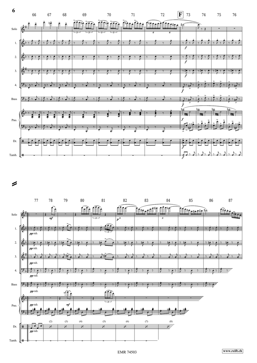 Ciocârlia Ciocârlia Bassoon scores gallery preview page 6