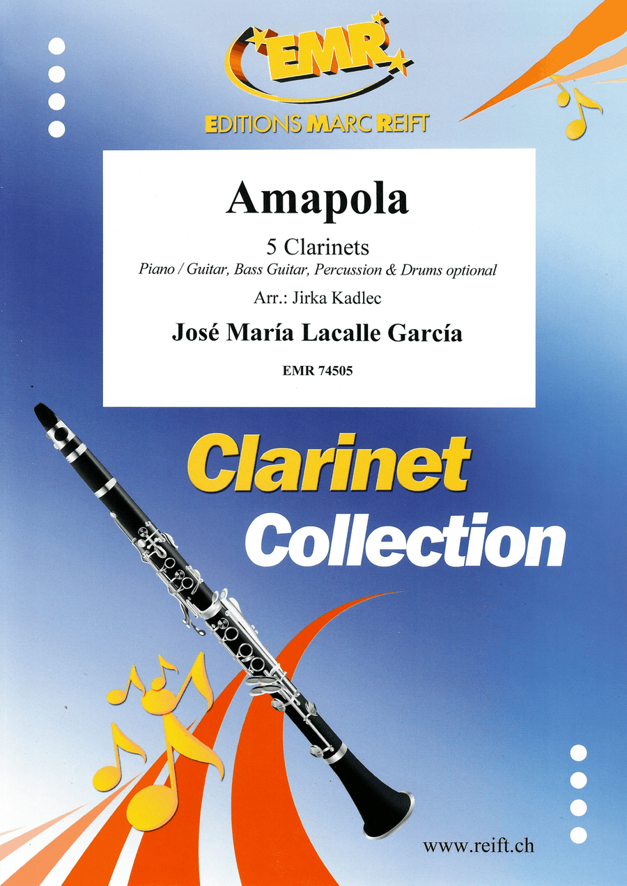 Amapola Amapola Clarinet Quintet scores gallery preview page 1