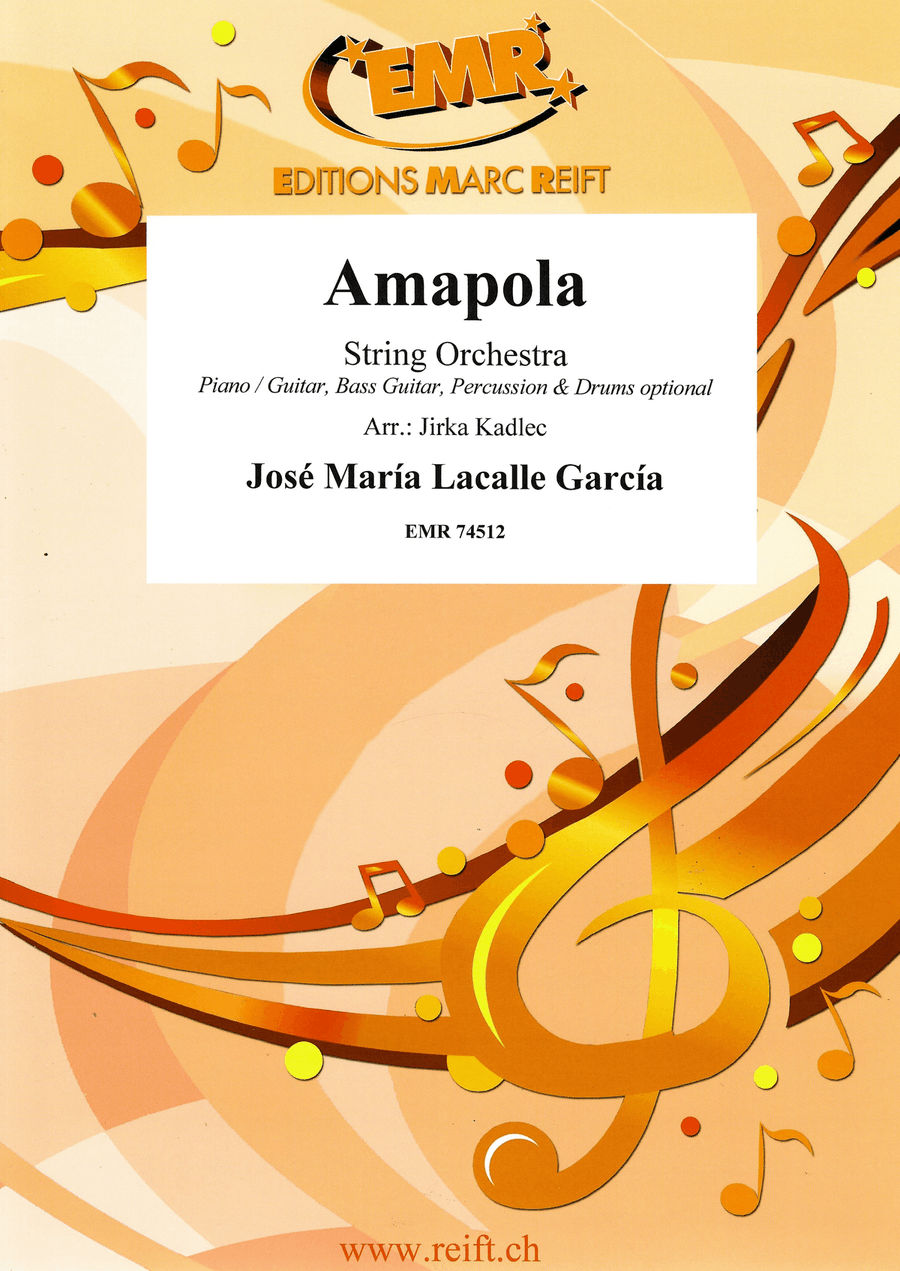 Amapola Amapola String Orchestra scores gallery preview page 1