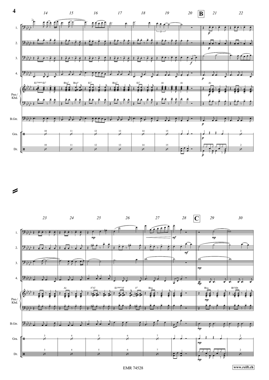 Amapola Amapola Bassoon Quartet scores gallery preview page 4