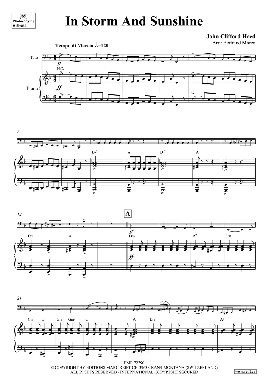 In Storm And Sunshine In Storm And Sunshine Tuba scores gallery preview page 4