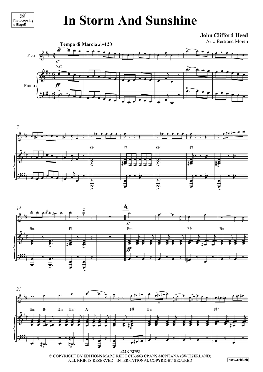 In Storm And Sunshine In Storm And Sunshine Flute Solo scores gallery preview page 4