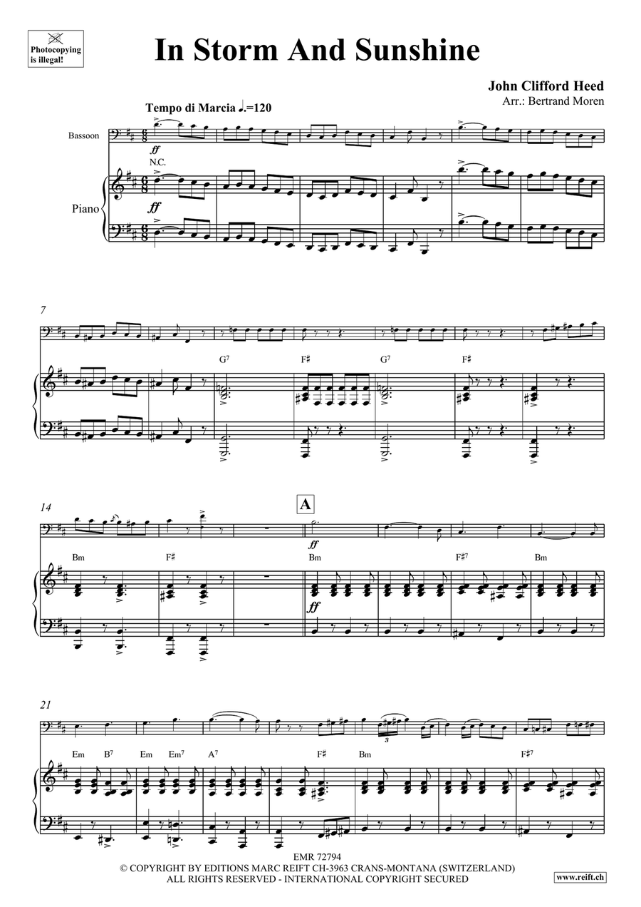 In Storm And Sunshine In Storm And Sunshine Bassoon Solo scores gallery preview page 4