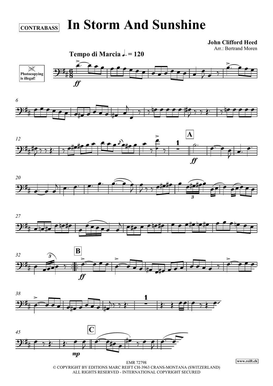 In Storm And Sunshine In Storm And Sunshine Double Bass scores gallery preview page 3