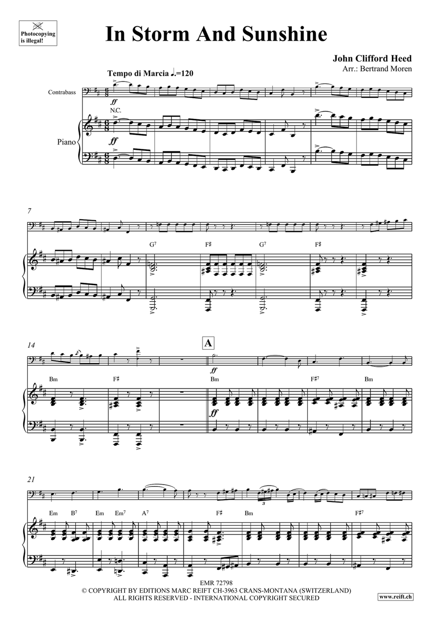 In Storm And Sunshine In Storm And Sunshine Double Bass scores gallery preview page 4