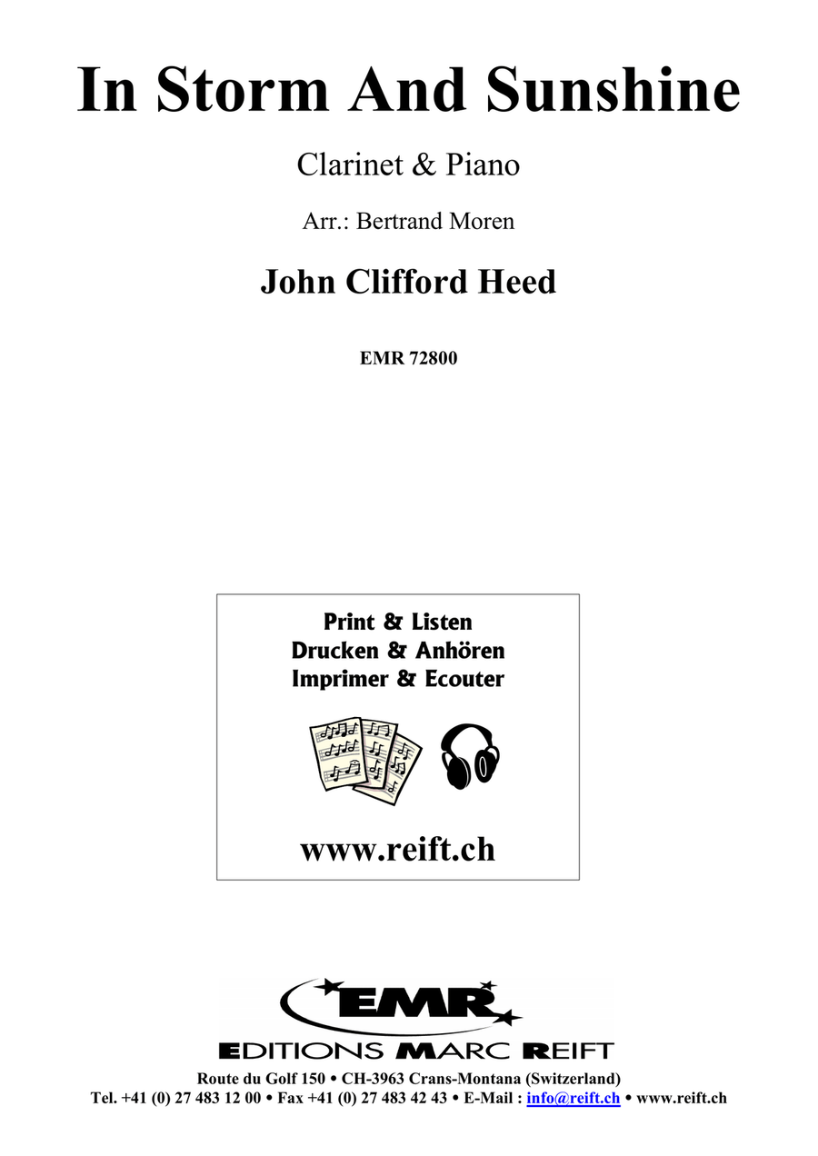 In Storm And Sunshine In Storm And Sunshine Clarinet Solo scores gallery preview page 2