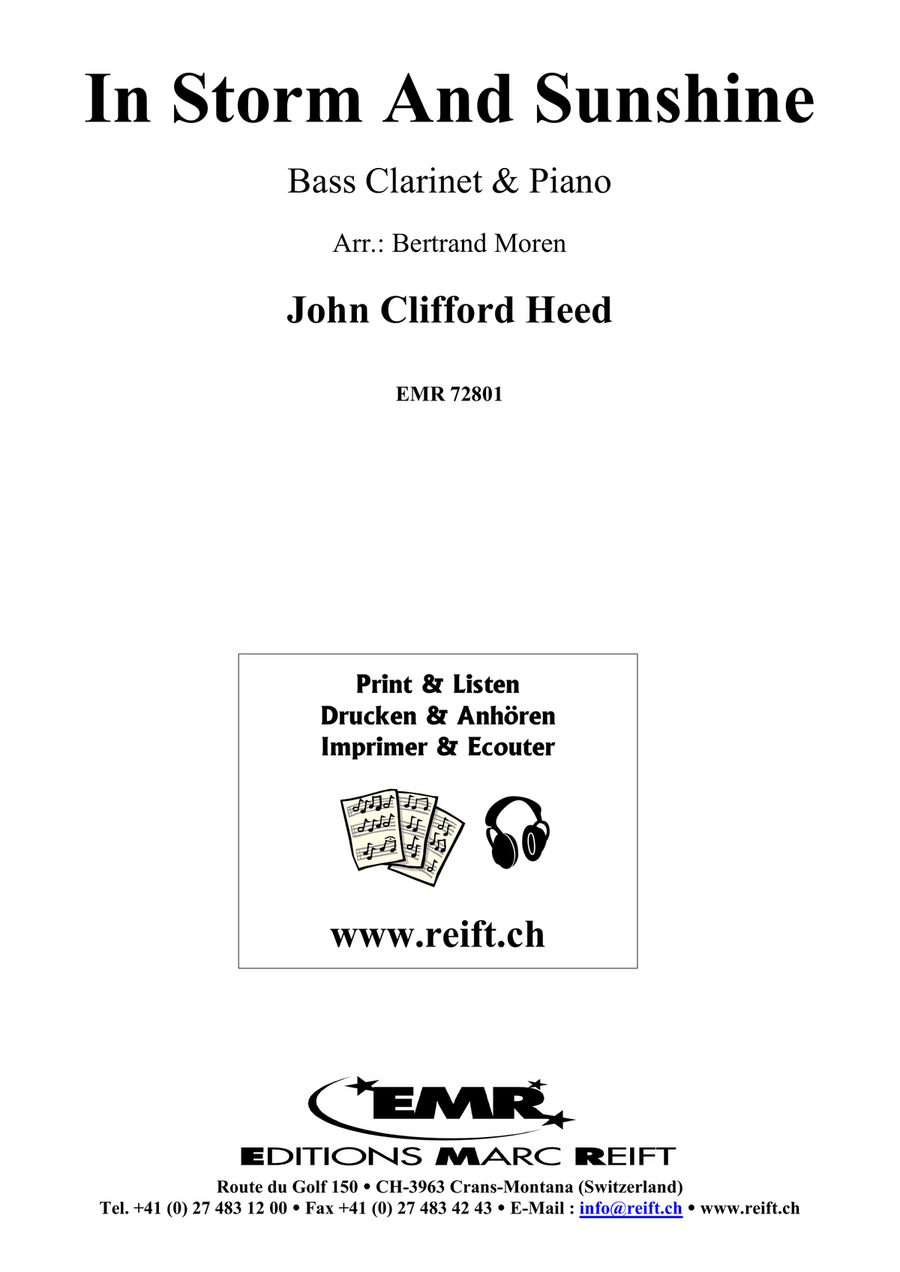 In Storm And Sunshine In Storm And Sunshine Bass Clarinet scores gallery preview page 2