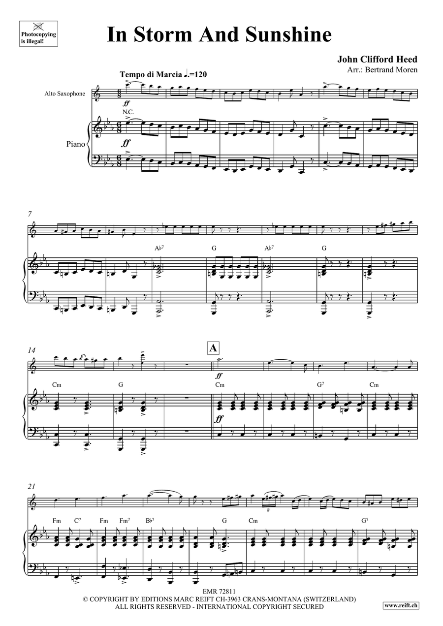 In Storm And Sunshine In Storm And Sunshine Alto Saxophone scores gallery preview page 4