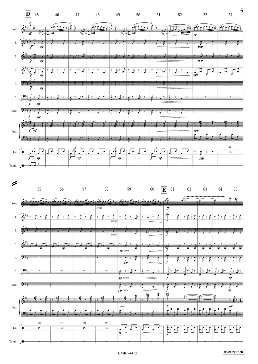 Ciocârlia Ciocârlia Oboe Solo scores gallery preview page 5