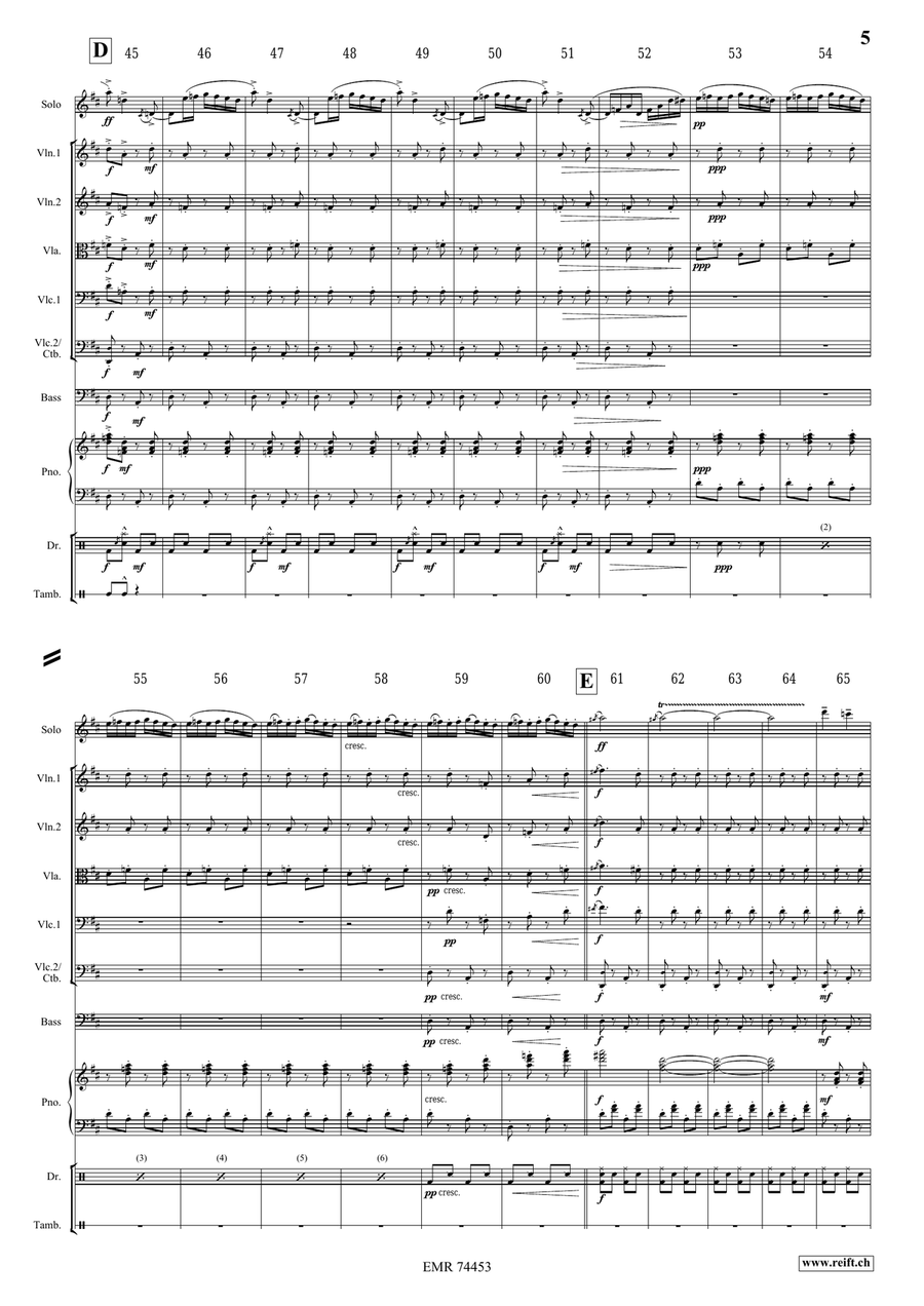 Ciocârlia Ciocârlia Oboe Solo scores gallery preview page 5