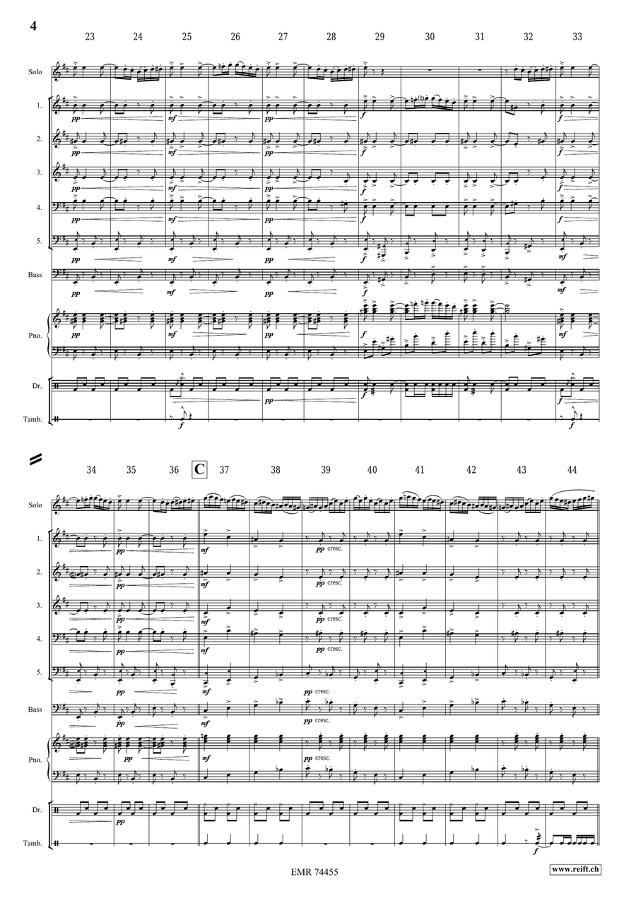 Ciocârlia Ciocârlia Woodwind Quintet scores gallery preview page 4