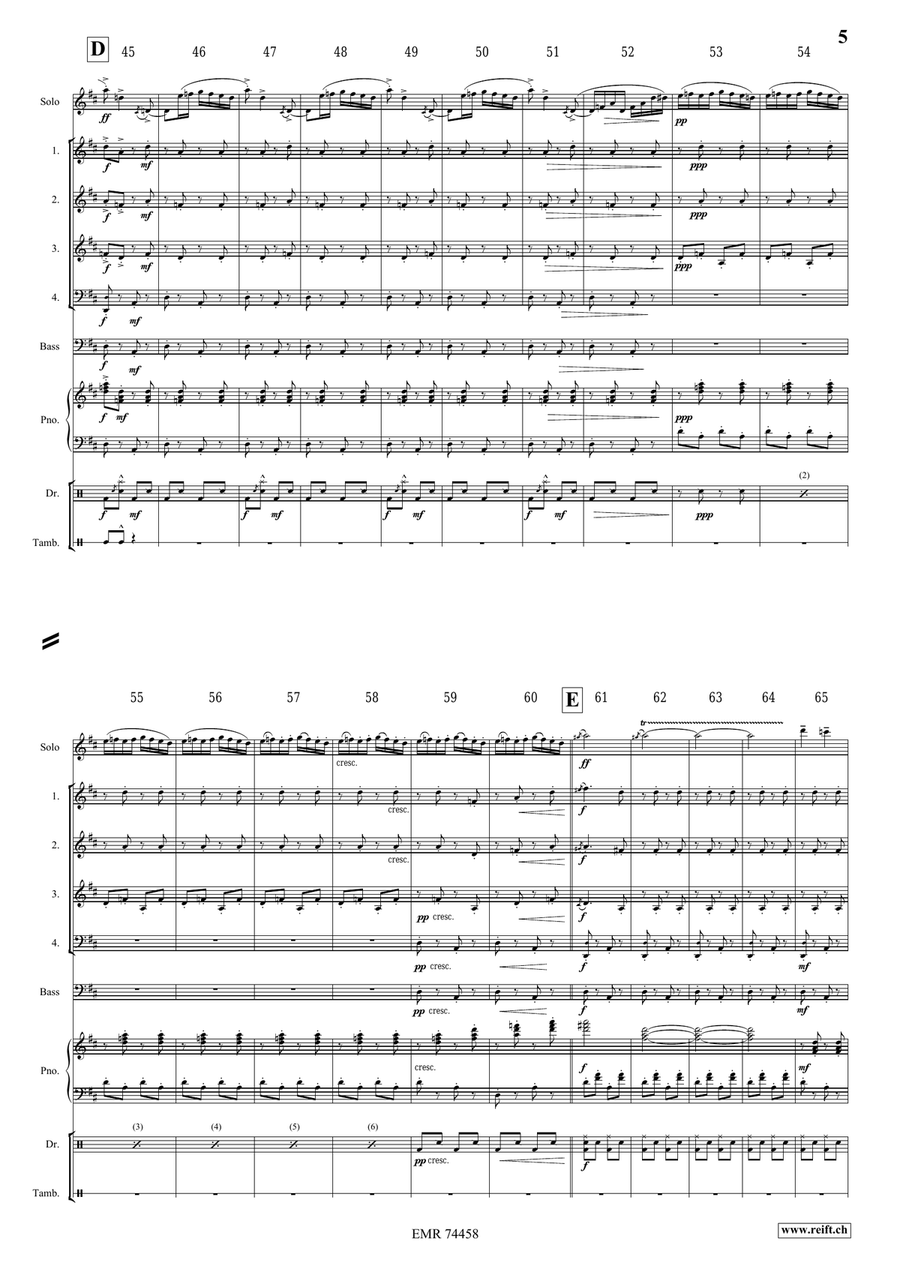 Ciocârlia Ciocârlia Oboe Solo scores gallery preview page 5
