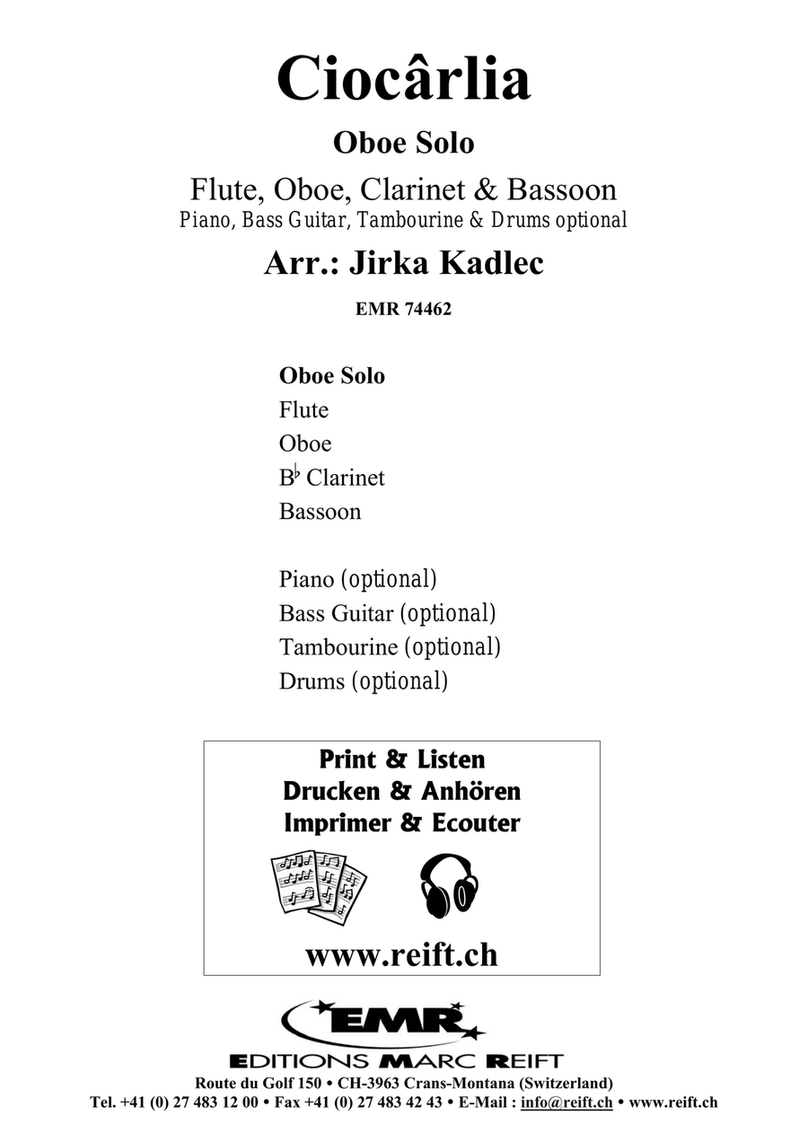Ciocârlia Ciocârlia Bassoon scores gallery preview page 2