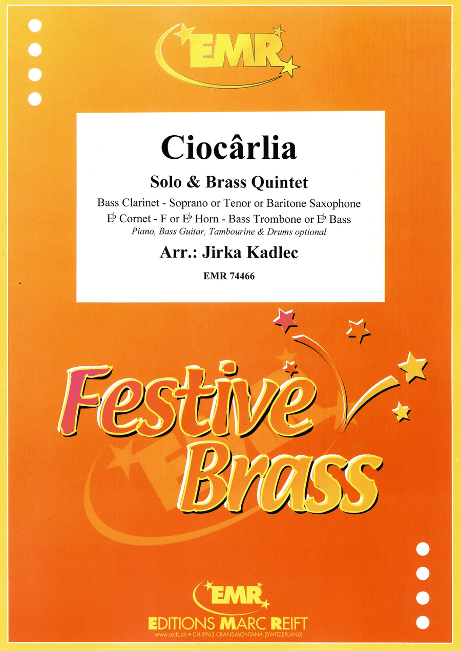 Ciocârlia Ciocârlia Bass Clarinet scores gallery preview page 1