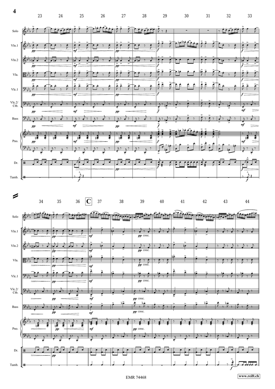 Ciocârlia Ciocârlia String Orchestra scores gallery preview page 4