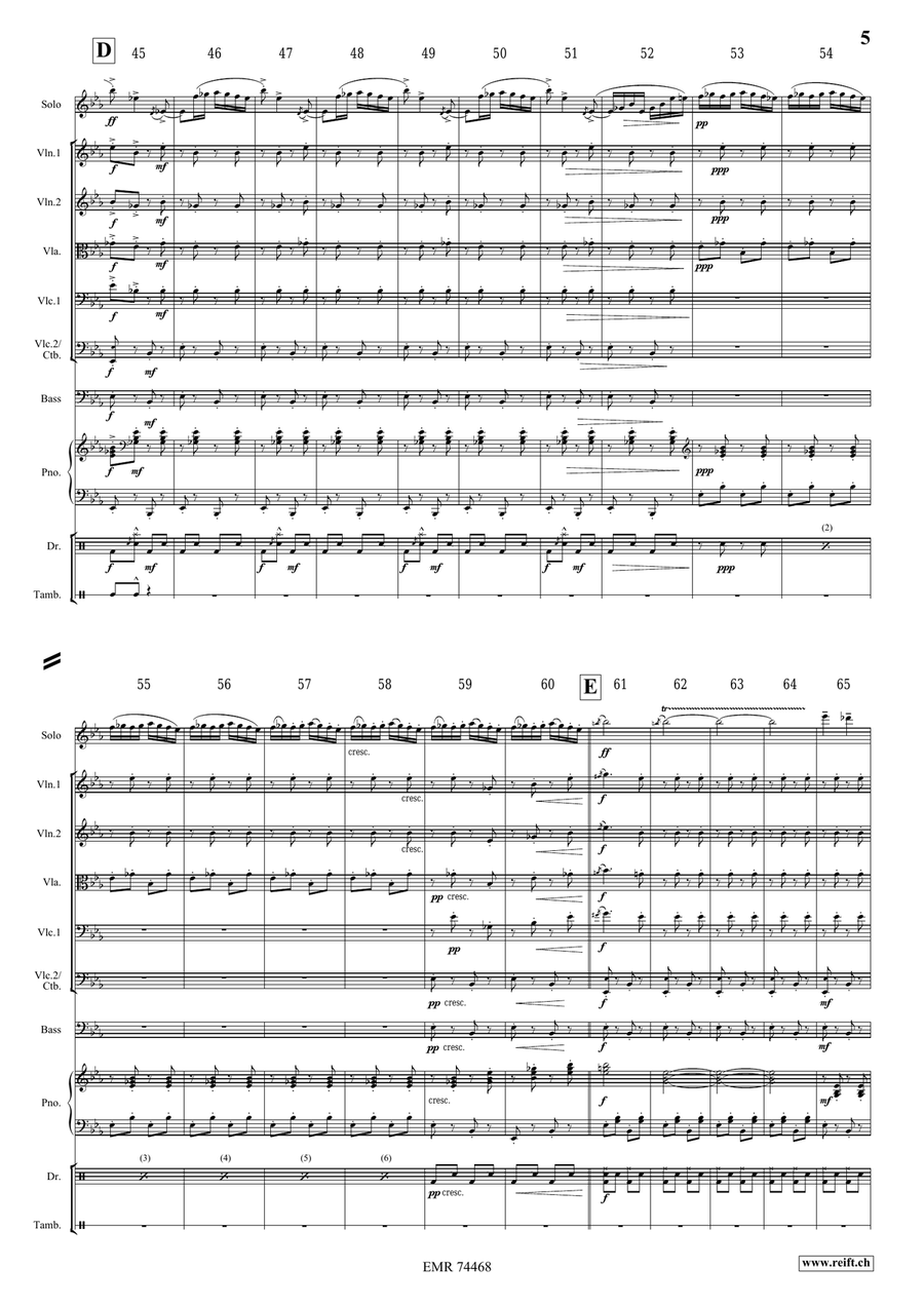 Ciocârlia Ciocârlia String Orchestra scores gallery preview page 5