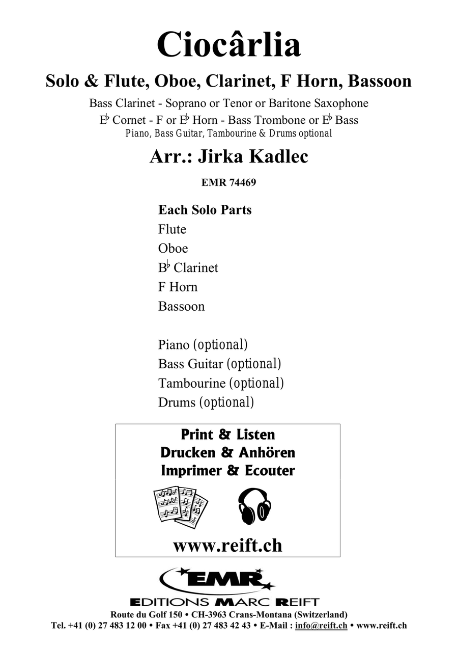 Ciocârlia Ciocârlia Bassoon scores gallery preview page 2