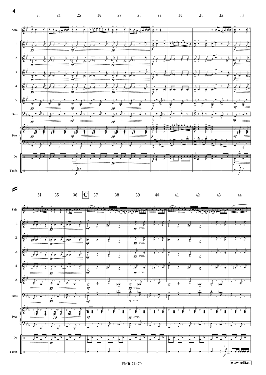 Ciocârlia Ciocârlia Horn Solo scores gallery preview page 4