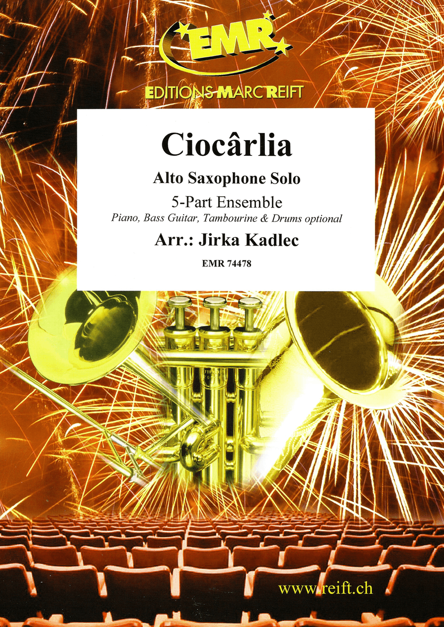 Ciocârlia Ciocârlia Alto Saxophone scores gallery preview page 1