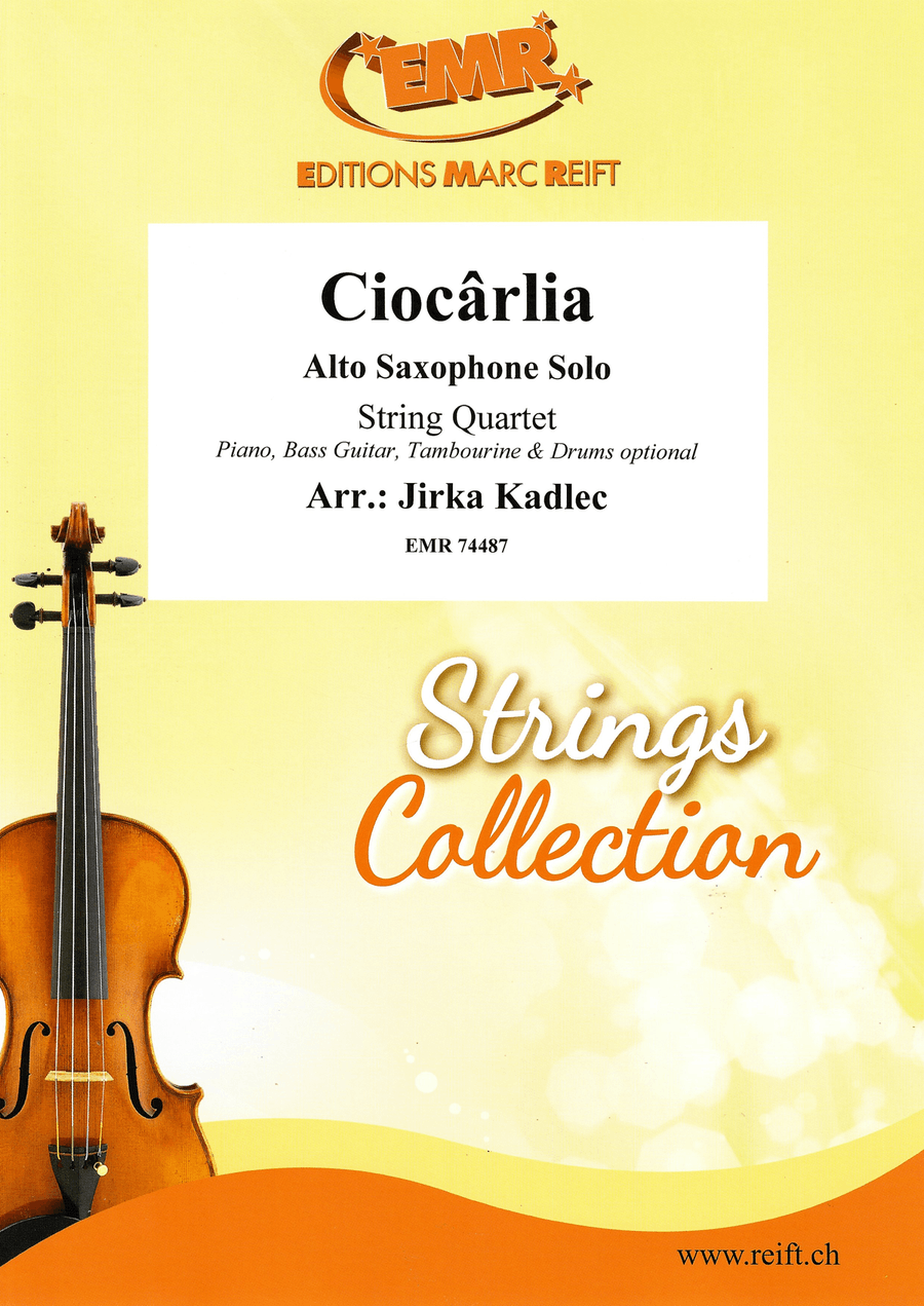Ciocârlia Ciocârlia Alto Saxophone scores gallery preview page 1