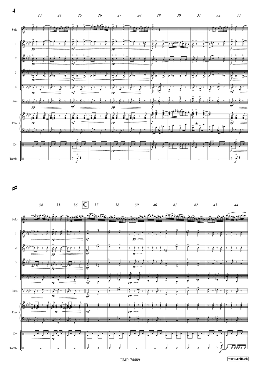 Ciocârlia Ciocârlia Woodwind Quartet scores gallery preview page 4
