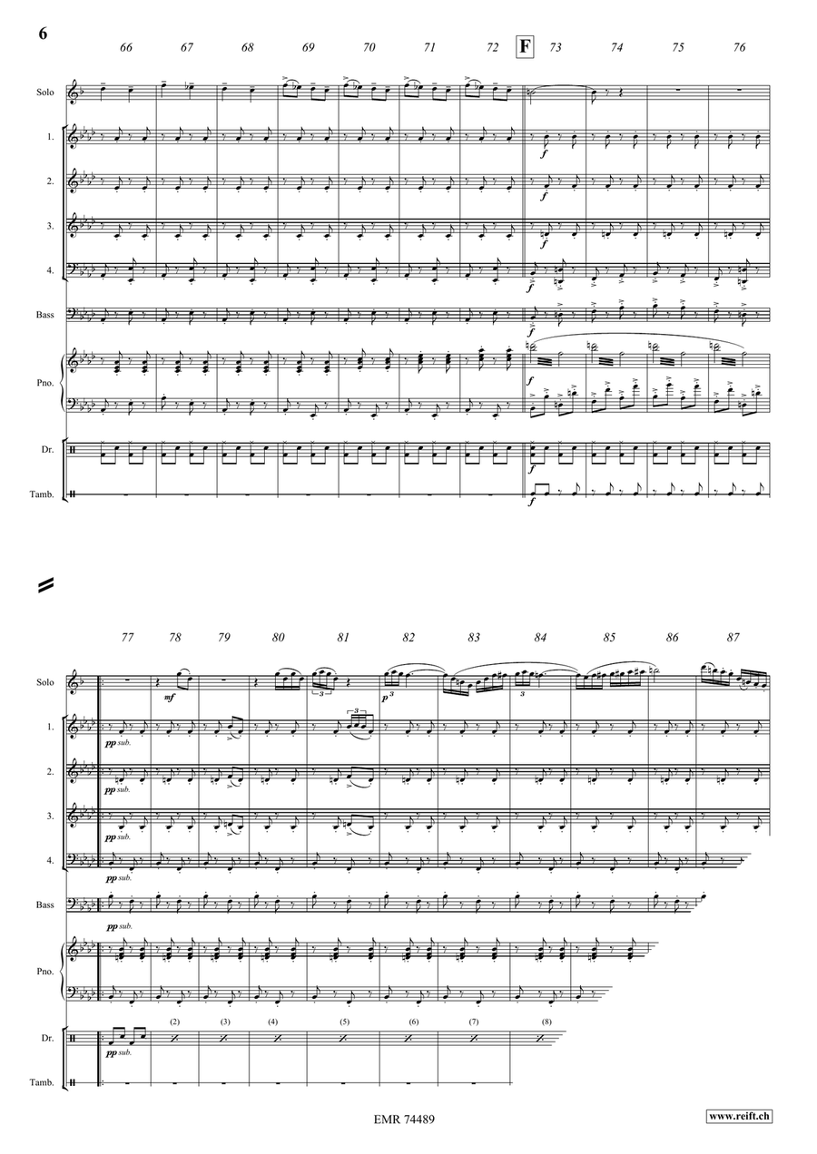 Ciocârlia Ciocârlia Woodwind Quartet scores gallery preview page 6