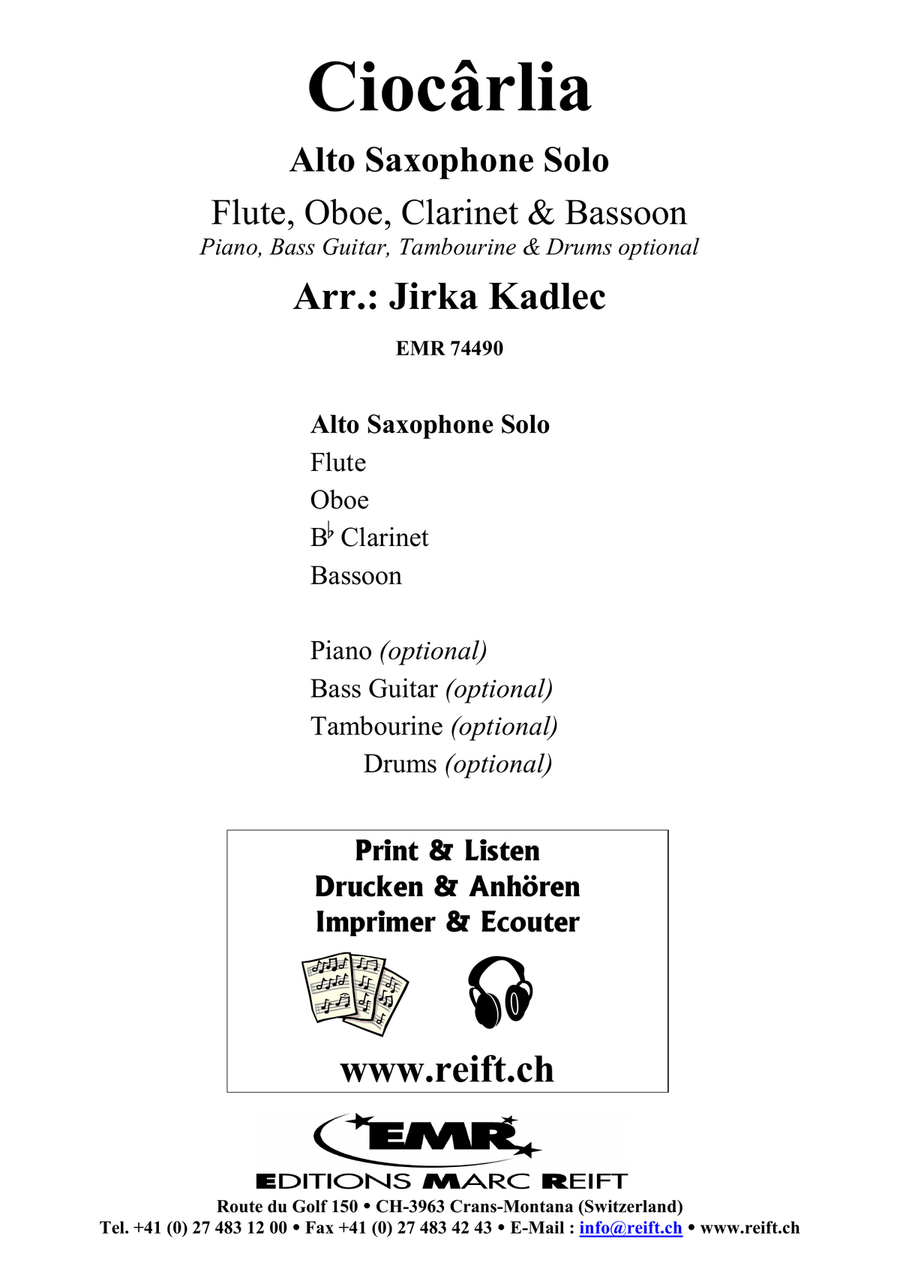 Ciocârlia Ciocârlia Bassoon scores gallery preview page 2
