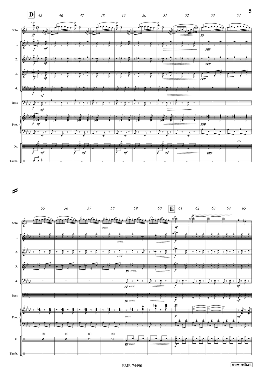 Ciocârlia Ciocârlia Bassoon scores gallery preview page 5