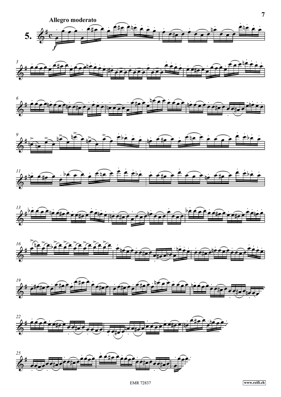10 Caprices 10 Caprices Piccolo scores gallery preview page 7