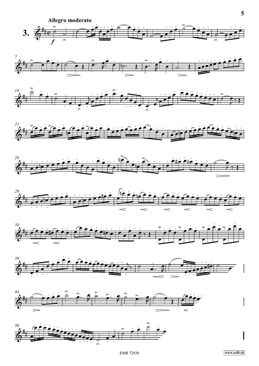 10 Caprices 10 Caprices Flute Solo scores gallery preview page 5