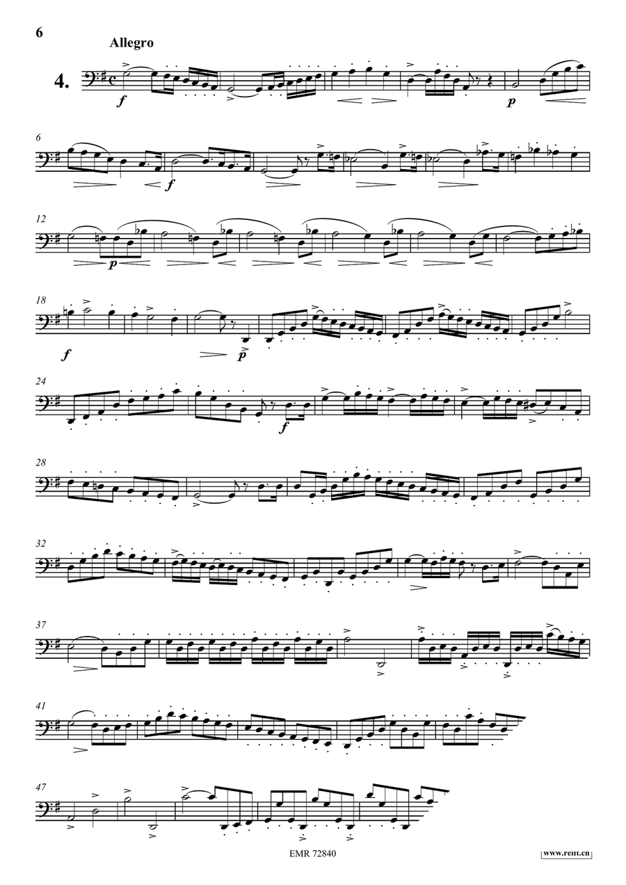 10 Caprices 10 Caprices Bassoon Solo scores gallery preview page 6