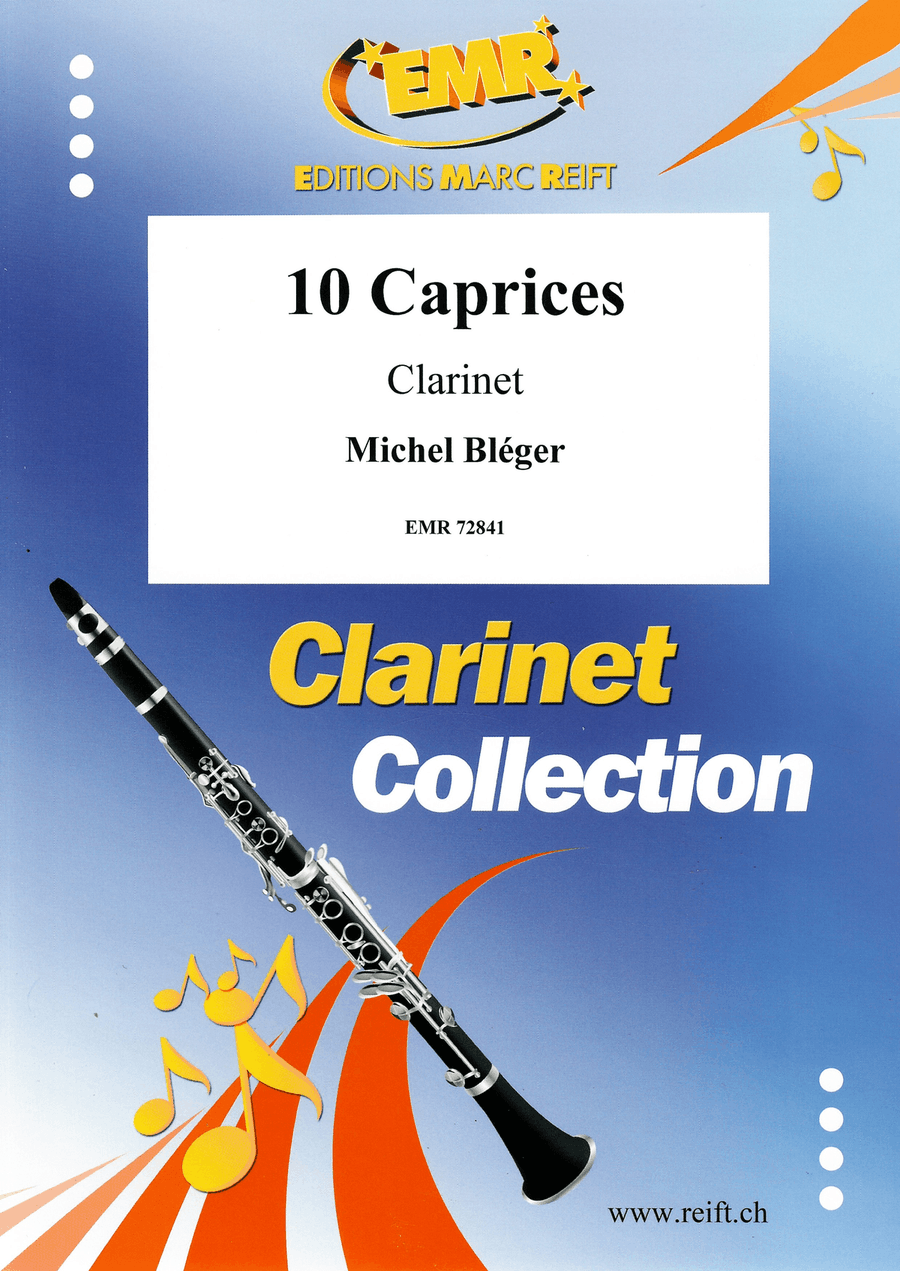 10 Caprices 10 Caprices Clarinet Solo scores gallery preview page 1