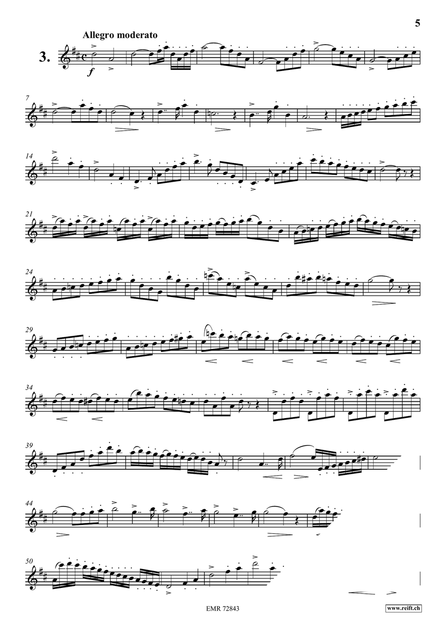 10 Caprices 10 Caprices Soprano Saxophone scores gallery preview page 5