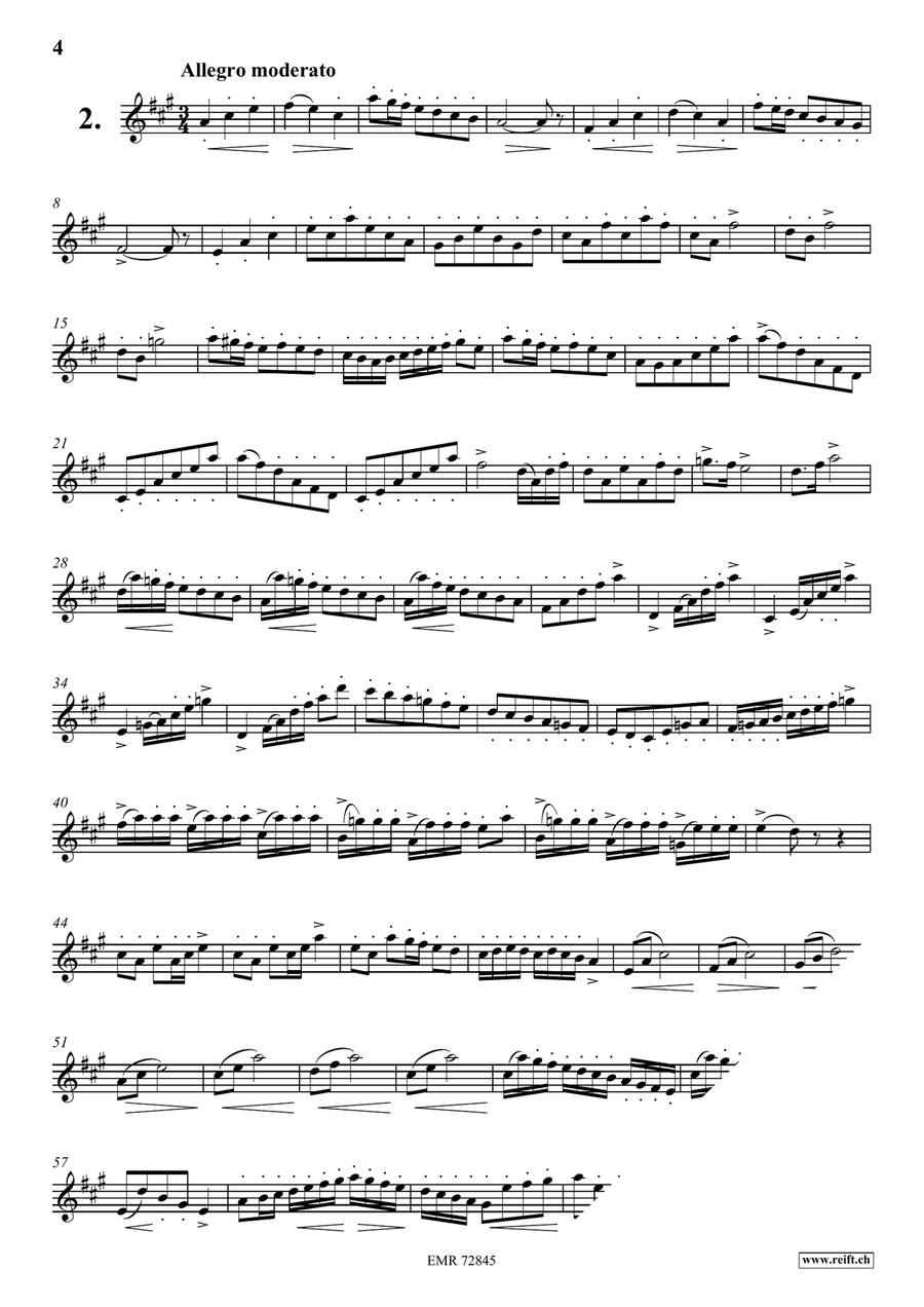 10 Caprices 10 Caprices Tenor Saxophone scores gallery preview page 4