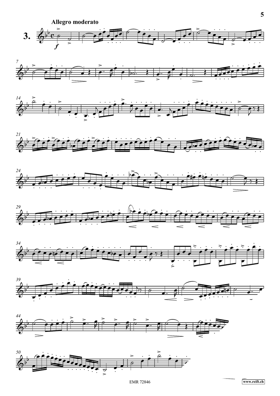 10 Caprices 10 Caprices Baritone Saxophone scores gallery preview page 5