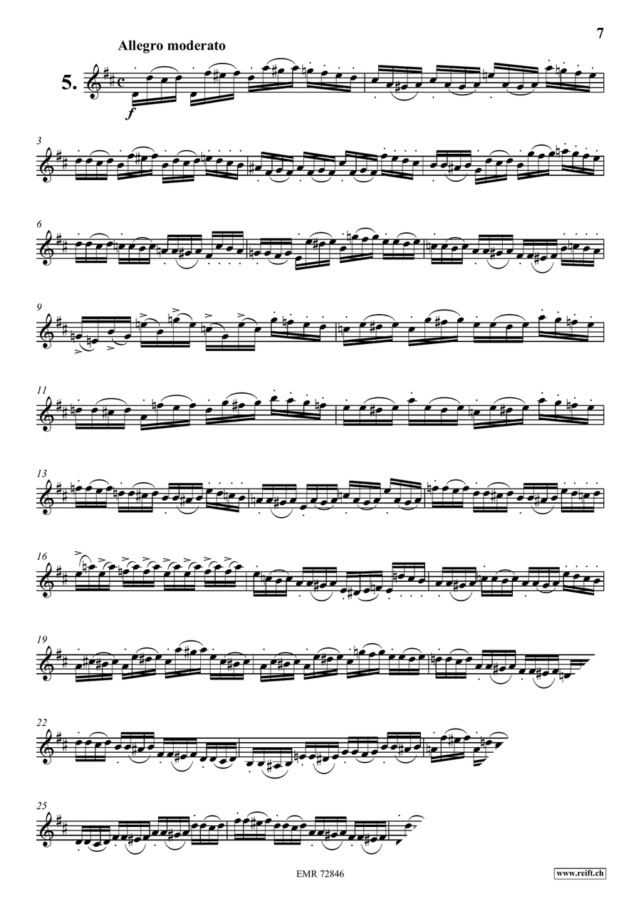 10 Caprices 10 Caprices Baritone Saxophone scores gallery preview page 7