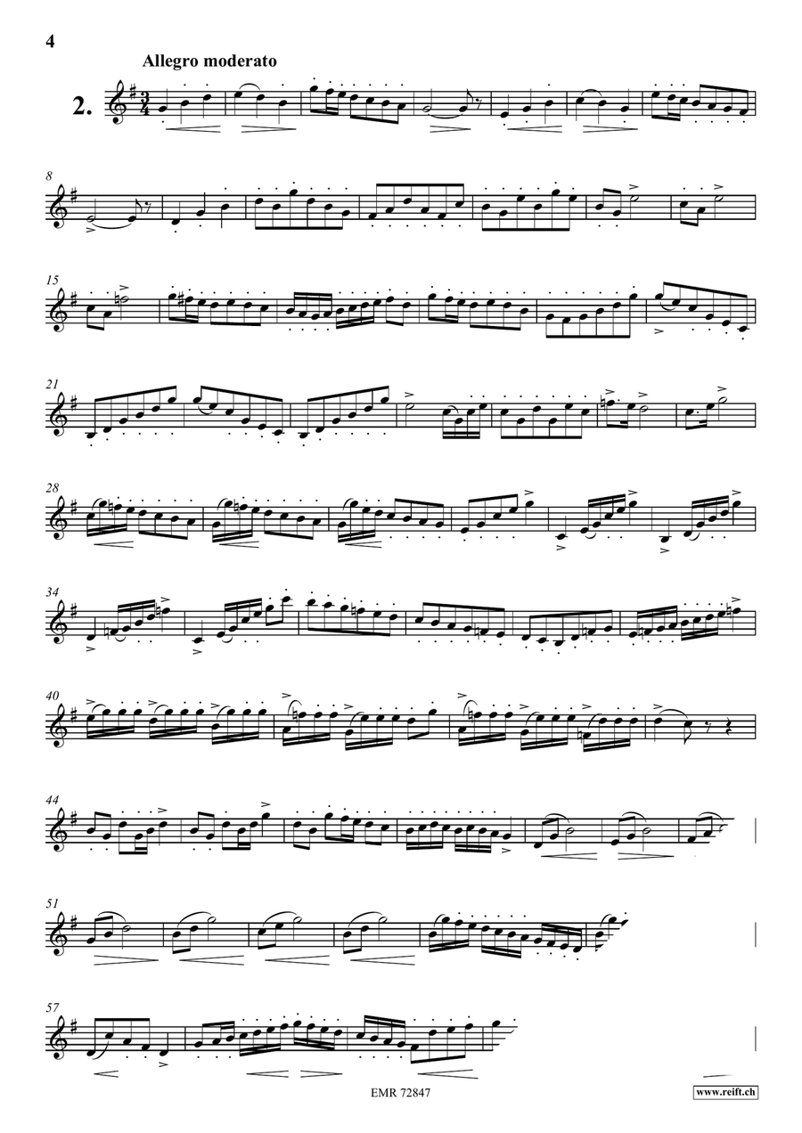 10 Caprices 10 Caprices Cornet scores gallery preview page 4