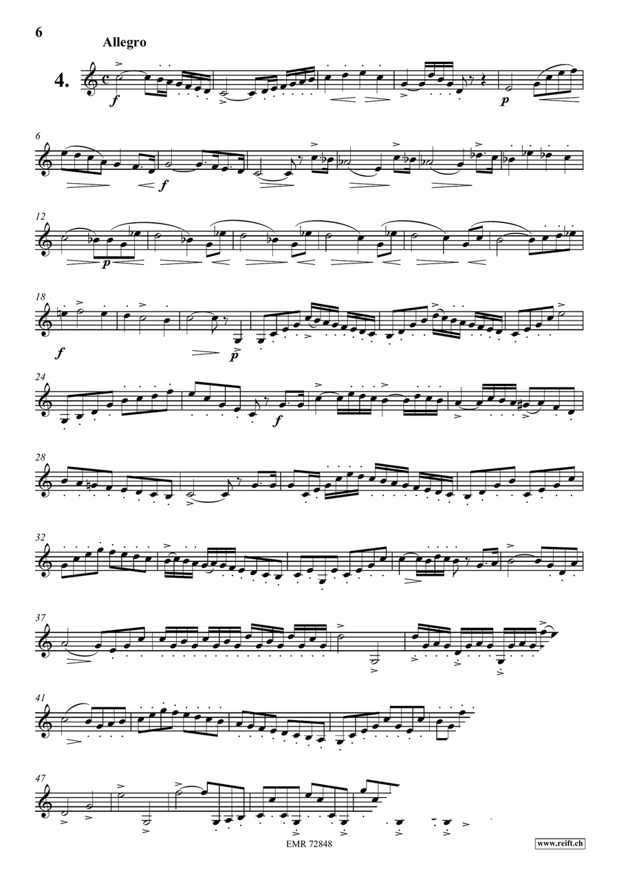 10 Caprices 10 Caprices Trumpet scores gallery preview page 6