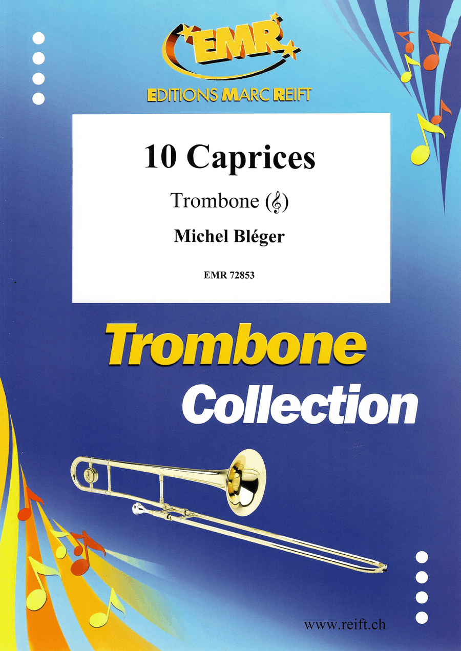 10 Caprices 10 Caprices Trombone scores gallery preview page 1