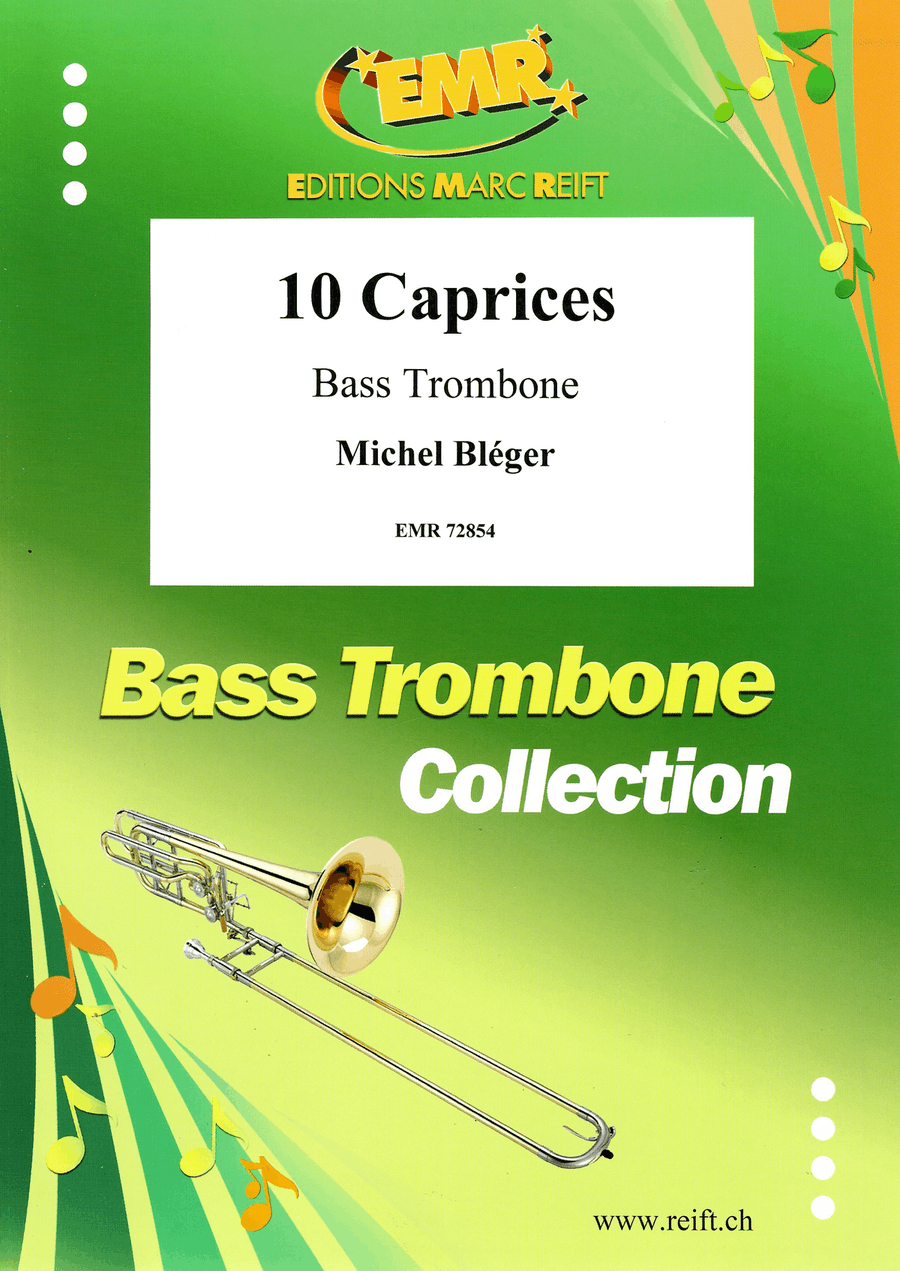10 Caprices 10 Caprices Trombone scores gallery preview page 1