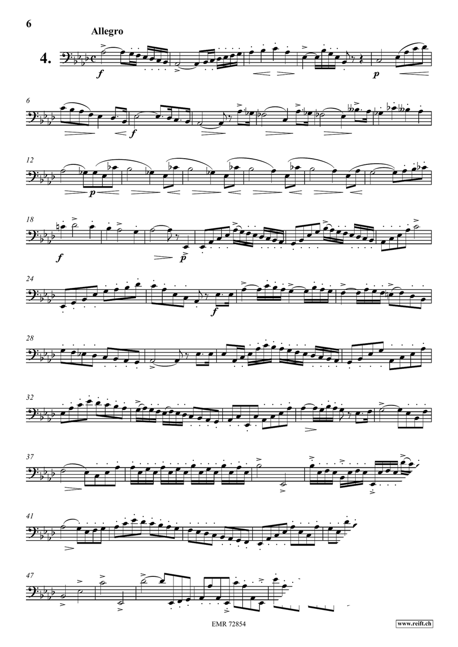 10 Caprices 10 Caprices Trombone scores gallery preview page 6