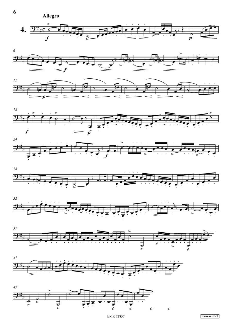 10 Caprices 10 Caprices Tuba scores gallery preview page 6