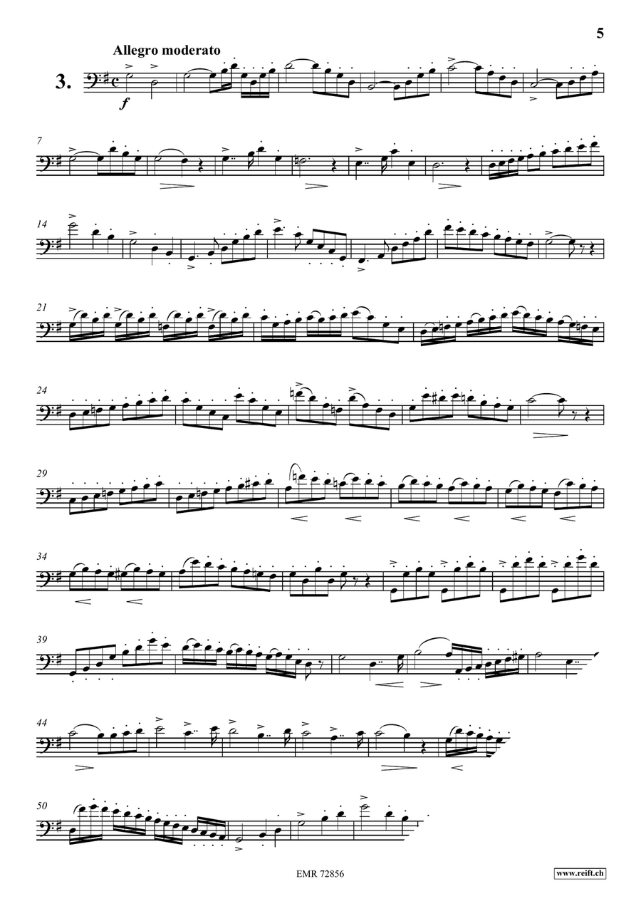 10 Caprices 10 Caprices Euphonium scores gallery preview page 5